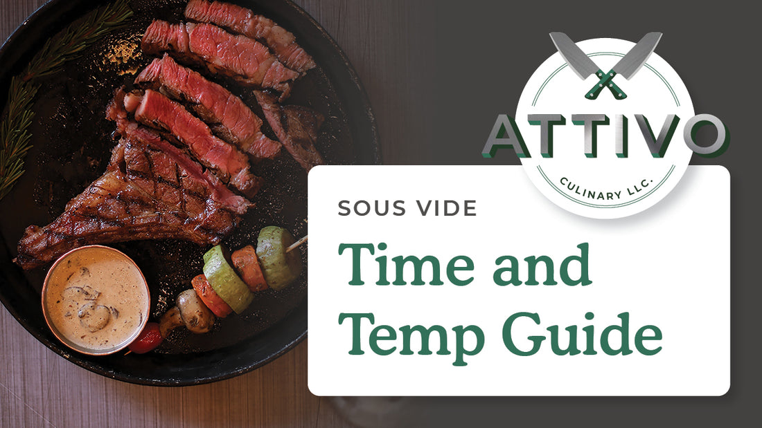 sous vide temperature and time guide